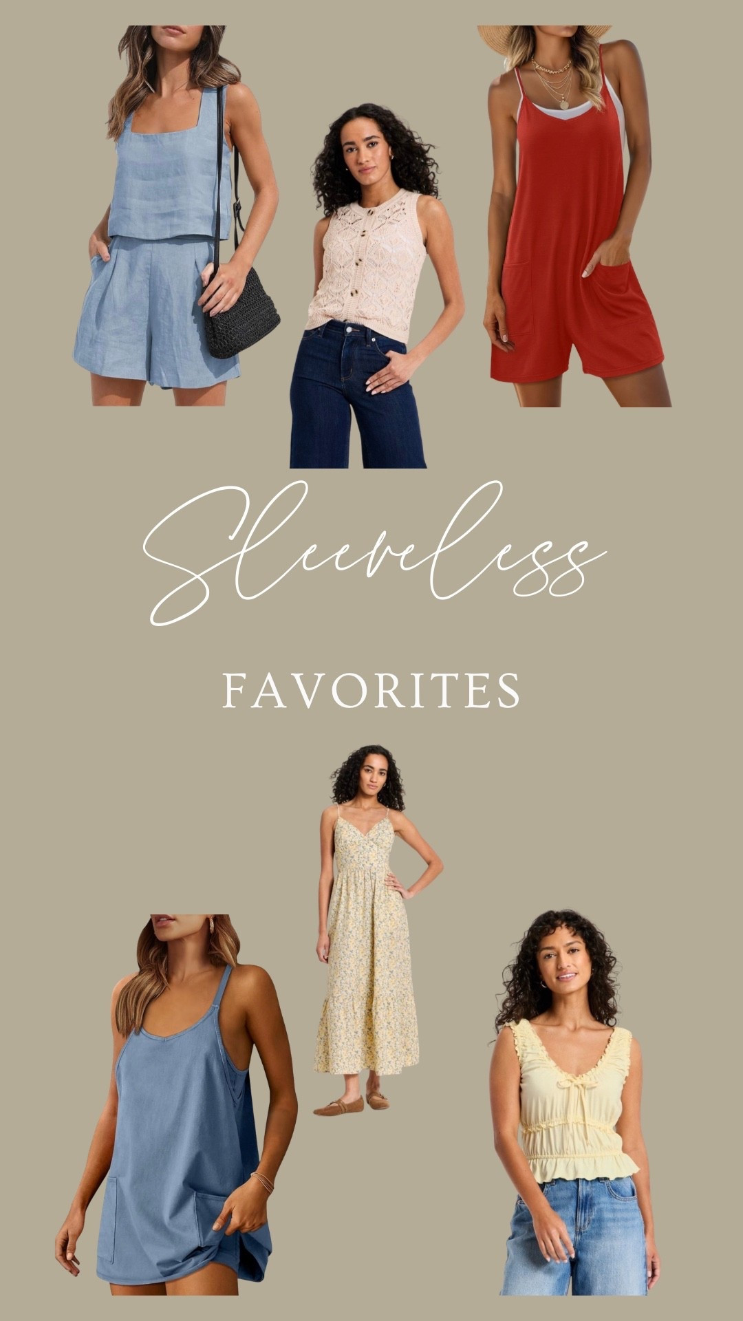 Lightweight & breathable sleeveless faves for warmer weather☀️

#LTKSeasonal #LTKootd