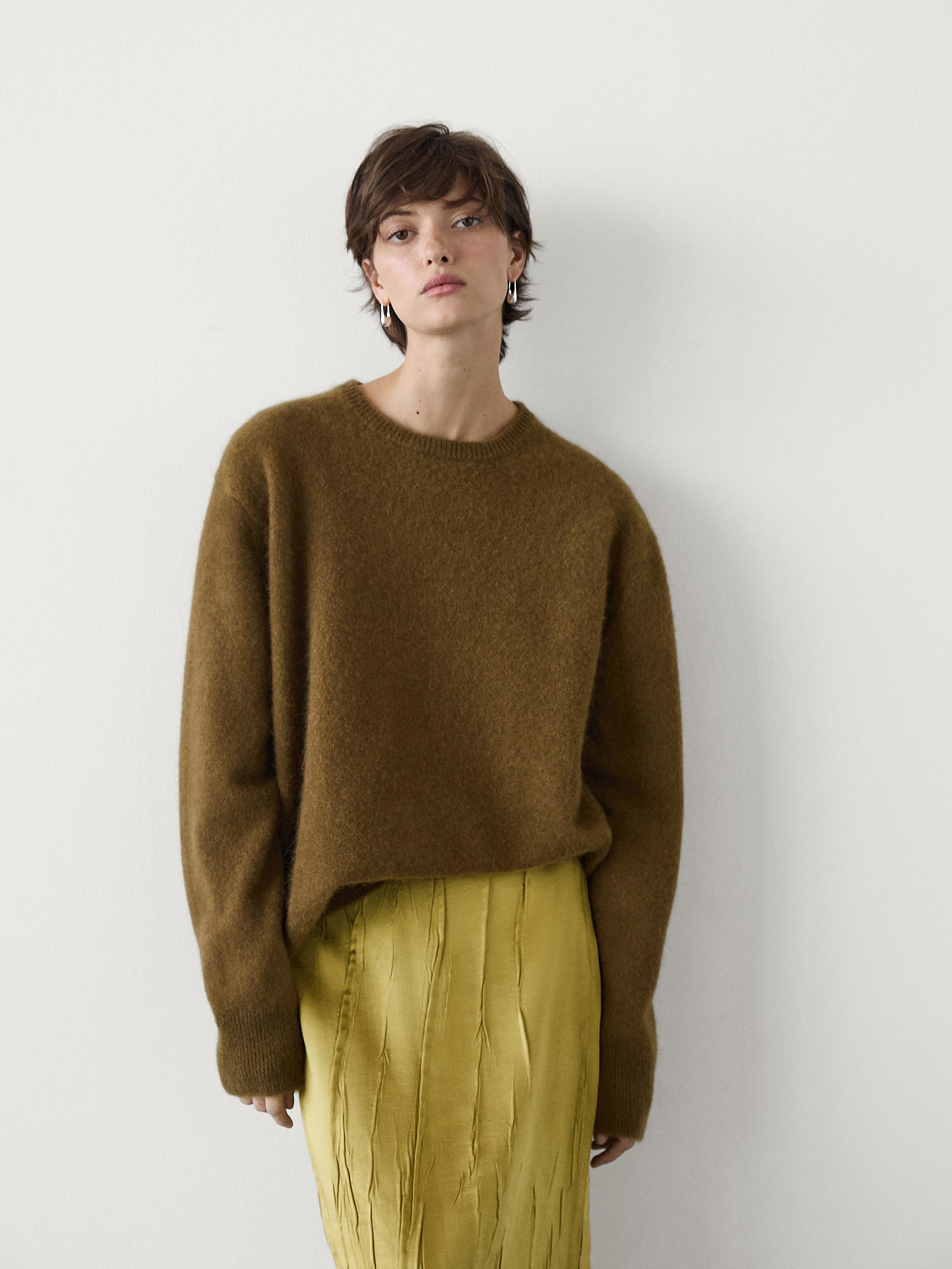 Flowing midi skirt | Massimo Dutti US