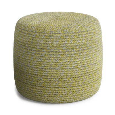 Bayley 20" Wide Round Pouf Ottoman | Wayfair North America