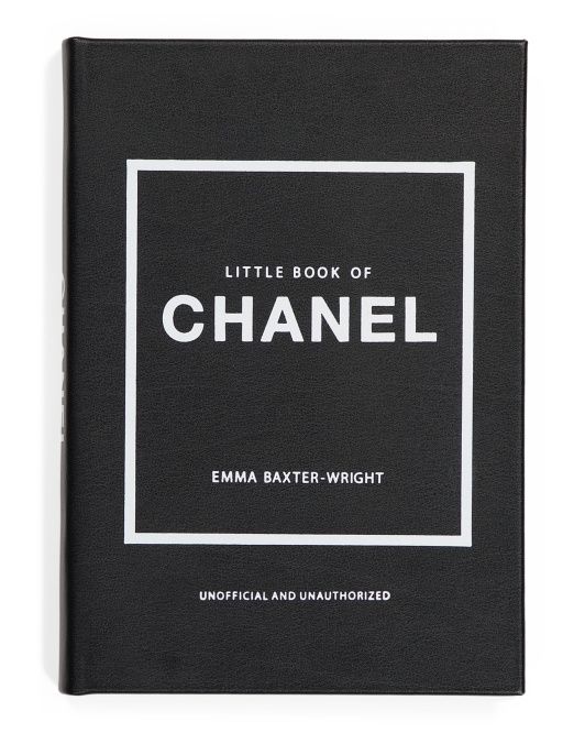 Little Book Of Chanel Leather Bound Book | TJ Maxx