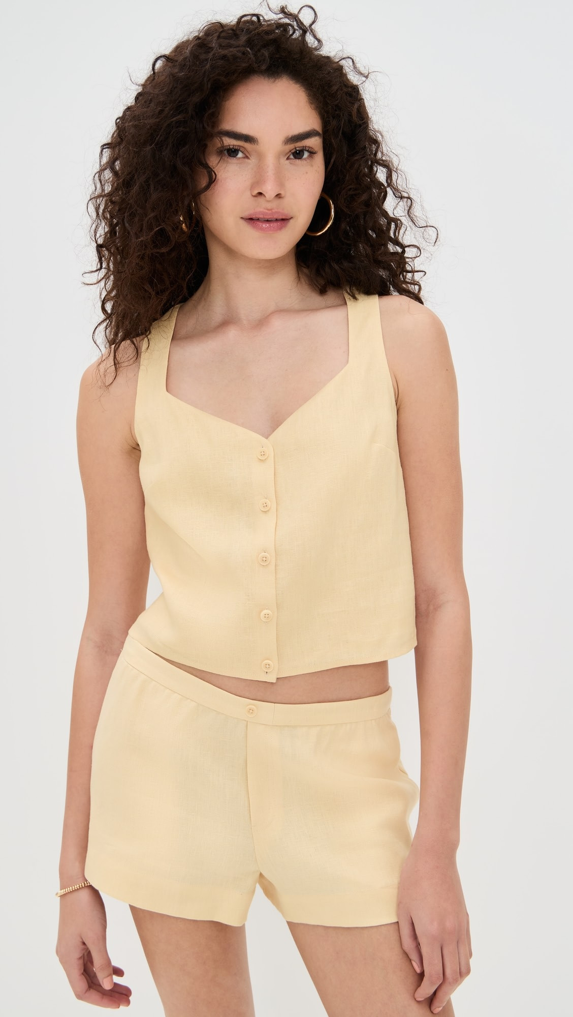 Reformation Gemma Linen Two Piece Set | Shopbop | Shopbop