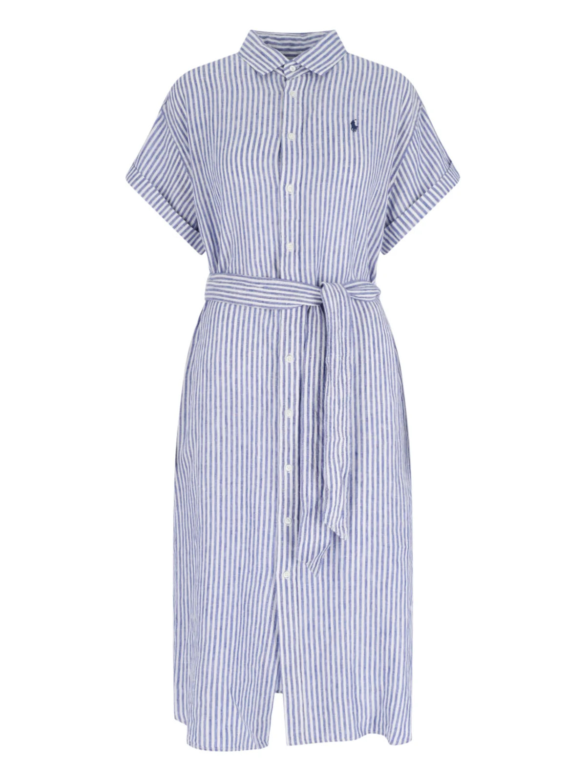Polo Ralph Lauren Pony Embroidered Striped Dress | Cettire Global