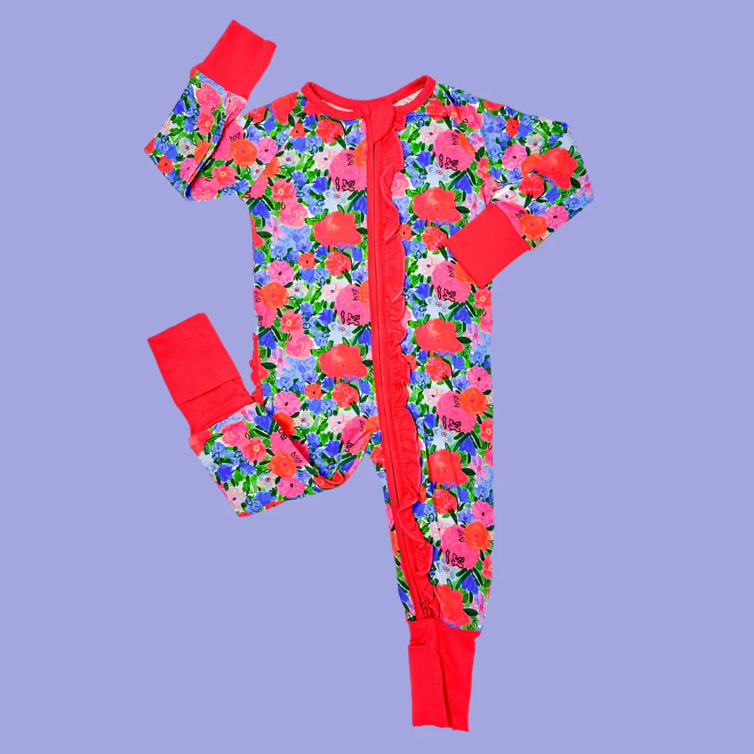 Dottie Premium Ruffle Romper | Poppy Kids Co