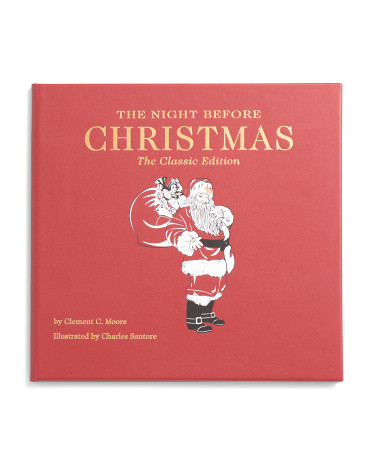 The Night Before Christmas Leather Bound Edition Book | TJ Maxx