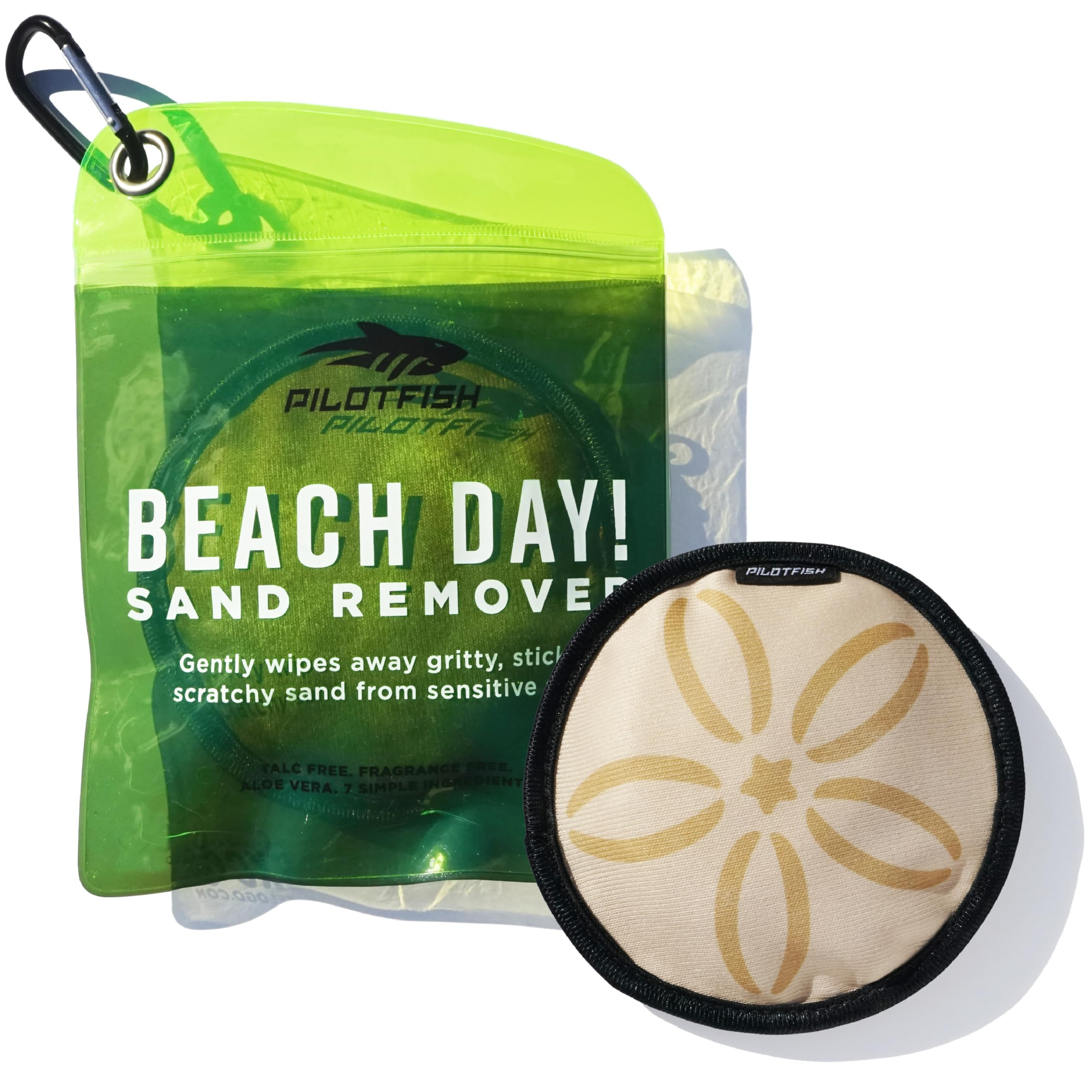 Pilotfish Beach Essentials Sand Remover Bag, Gentle Skin-Friendly Formula with 7 Natural Ingredie... | Amazon (US)