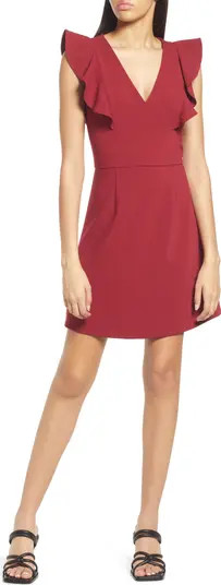 Whisper Ruffle Minidress | Nordstrom