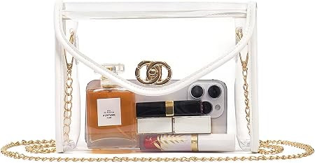 Clear Bag for Stadium Events Clear Crossbody Bag Stadium Approved | Amazon (US)