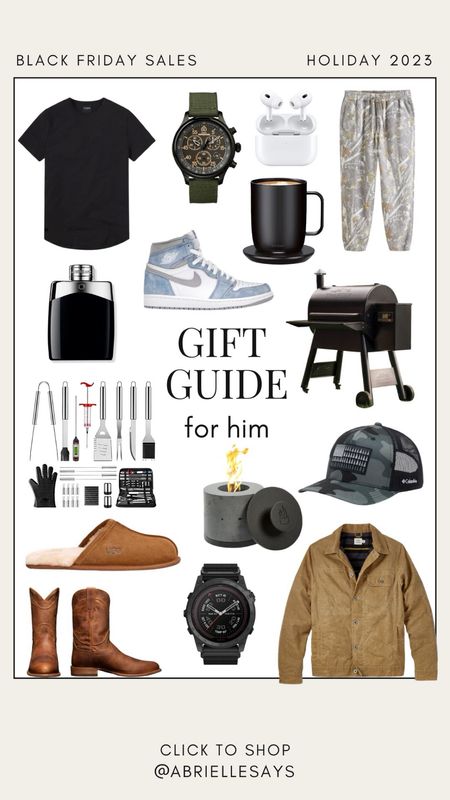 Gift guide for him! #abriellesays #giftguide #giftsforhim

#LTKHoliday #LTKCyberWeek #LTKGiftGuide