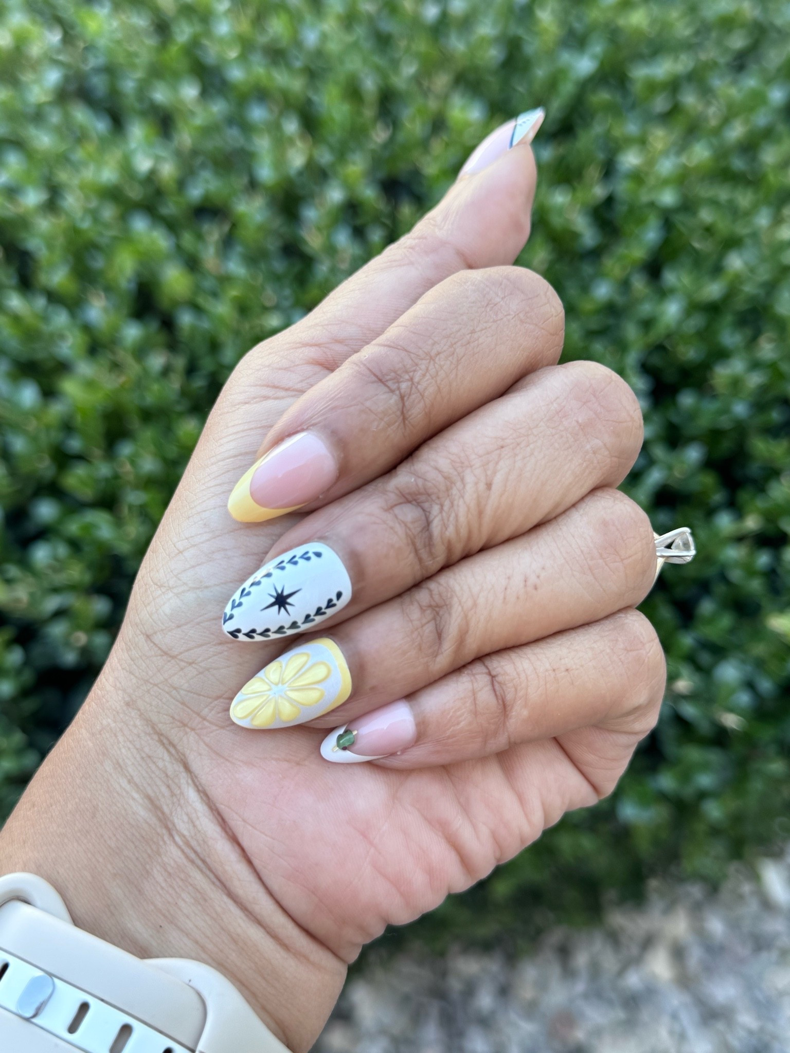 Serving major Italian summer vacation vibes with the Aperitivo Hour press-on nails from Glamnetic’s Euro Summer Collection. Featuring soft lemon-inspired nail art, delicate French tips, and chic Mediterranean details, this set is perfect for summer outfits, beach vacations, brunch dates, and everyday glam. These press-on nails give you a salon-quality manicure in minutes—no appointment required.

#glamnetic #pressonnails #eurosummer #lemonnails #summernails #vacationnails #nailinspo #almondnails #nailart #frenchtipnails #easybeauty #summerbeauty #beautyfinds #over40style #fashionandbeauty

#LTKBeauty #LTKselfcare #LTKSeasonal