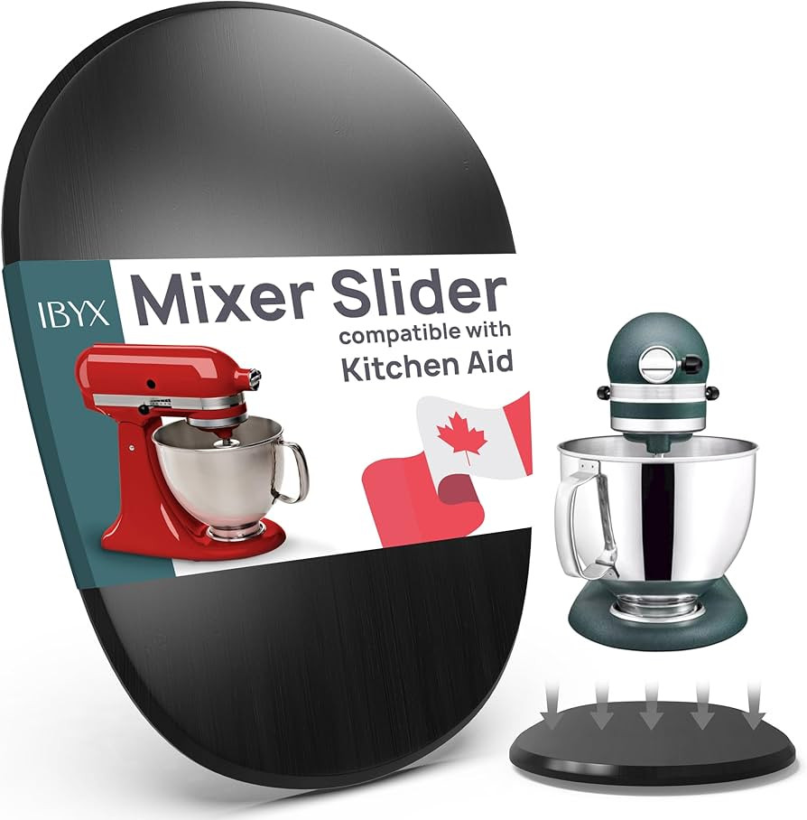 Ibyx Bamboo Sliding Tray for 5.5 Qt Kitchenaid Stand Mixer - Effortless Slider Mat for Kitchen Ai... | Amazon (US)