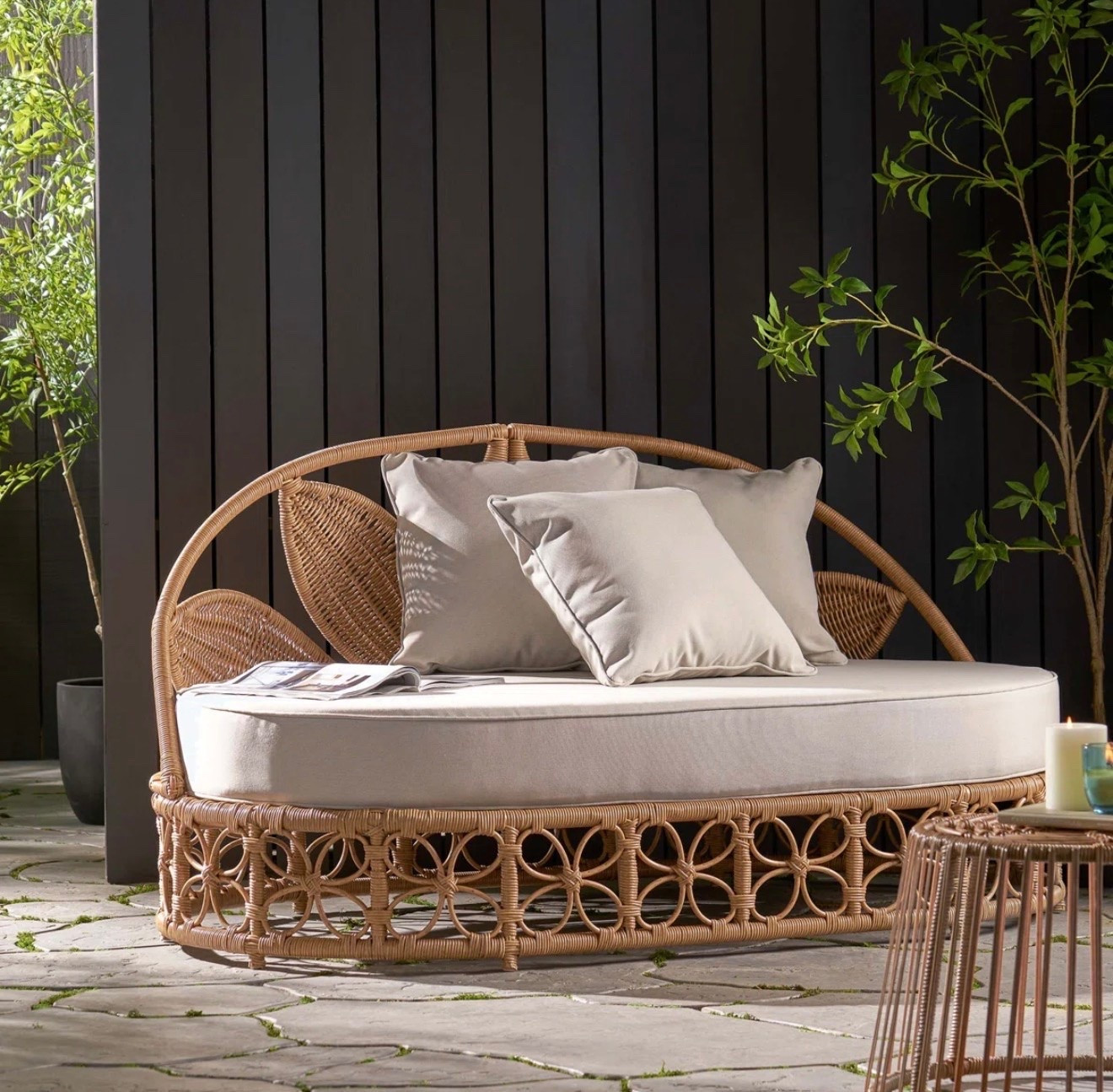 Atia 60” wide Wicker Patio Daybedwith Cushions

#LTKHome #LTKSeasonal #LTKSaleAlert