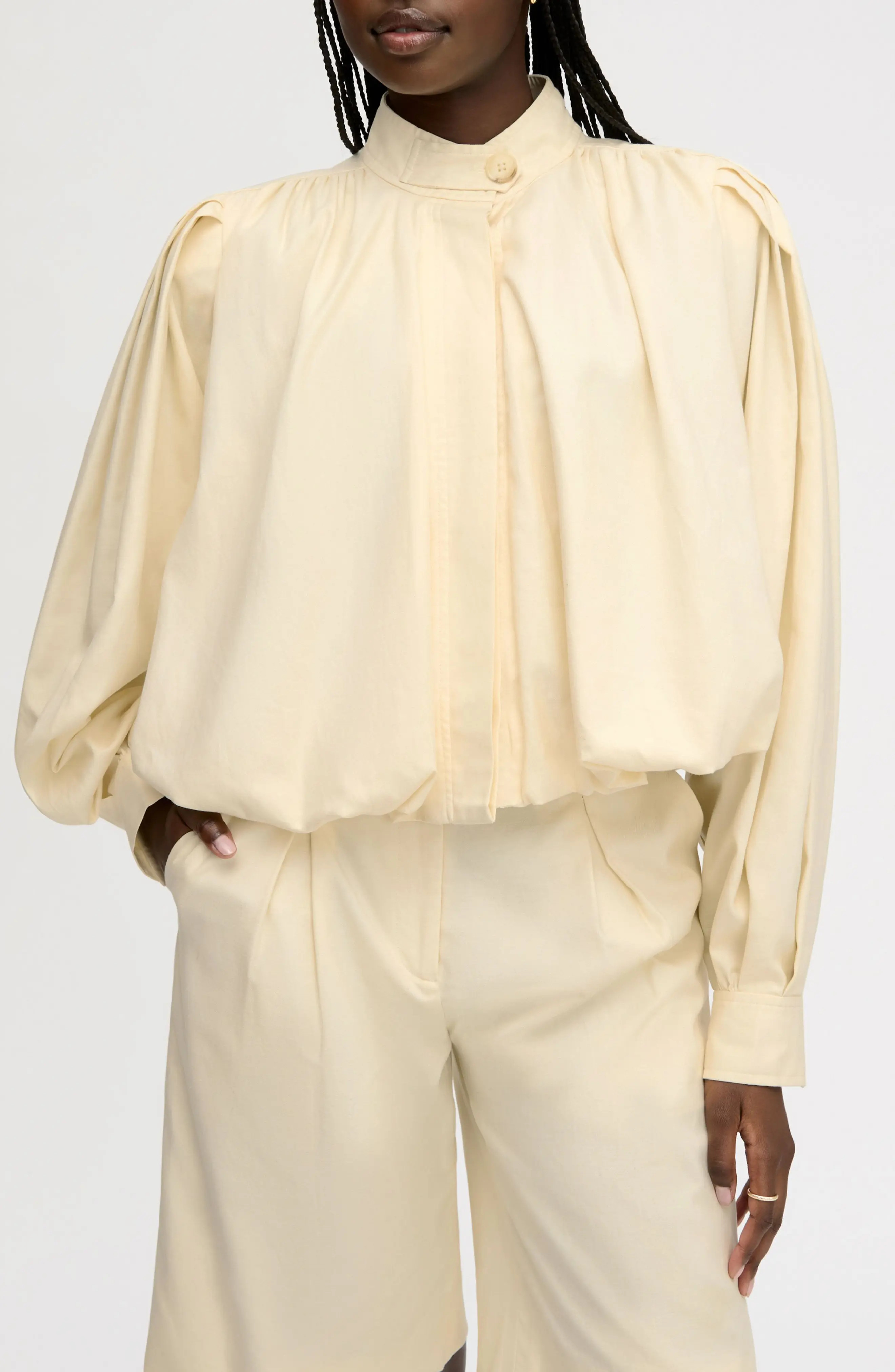 Crop Bubble Trench (Women) | Nordstrom | Nordstrom