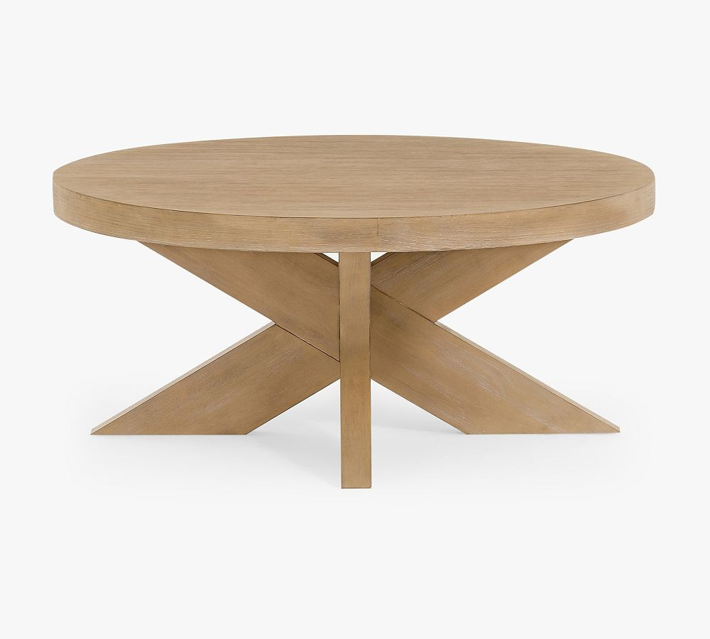 Modern Farmhouse Round Coffee Table | Pottery Barn (US)