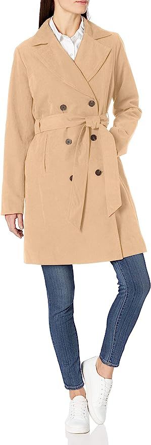 Amazon Essentials Women's Water-Resistant Trench Coat | Amazon (US)