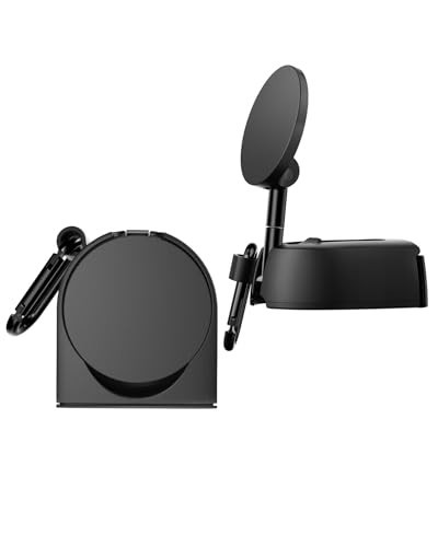 iOttie Treker Travel Essentials Magnetic Travel Phone Holder with 360° Rotation Swivel Head and Magnetic Ring Adapter for Universal Compatibility with MagSafe, Qi2, iPhone, and Android Smartphones | Amazon (US)