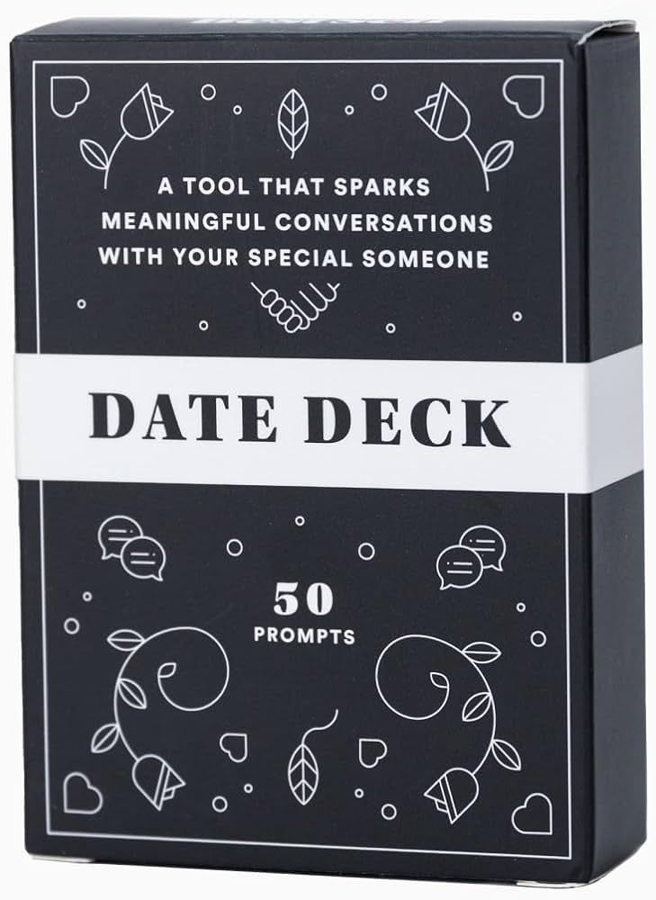 BestSelf Date Deck Date Night Card Game - 50 Prompts for Couples, Get Talking with Fun and Meanin... | Amazon (US)