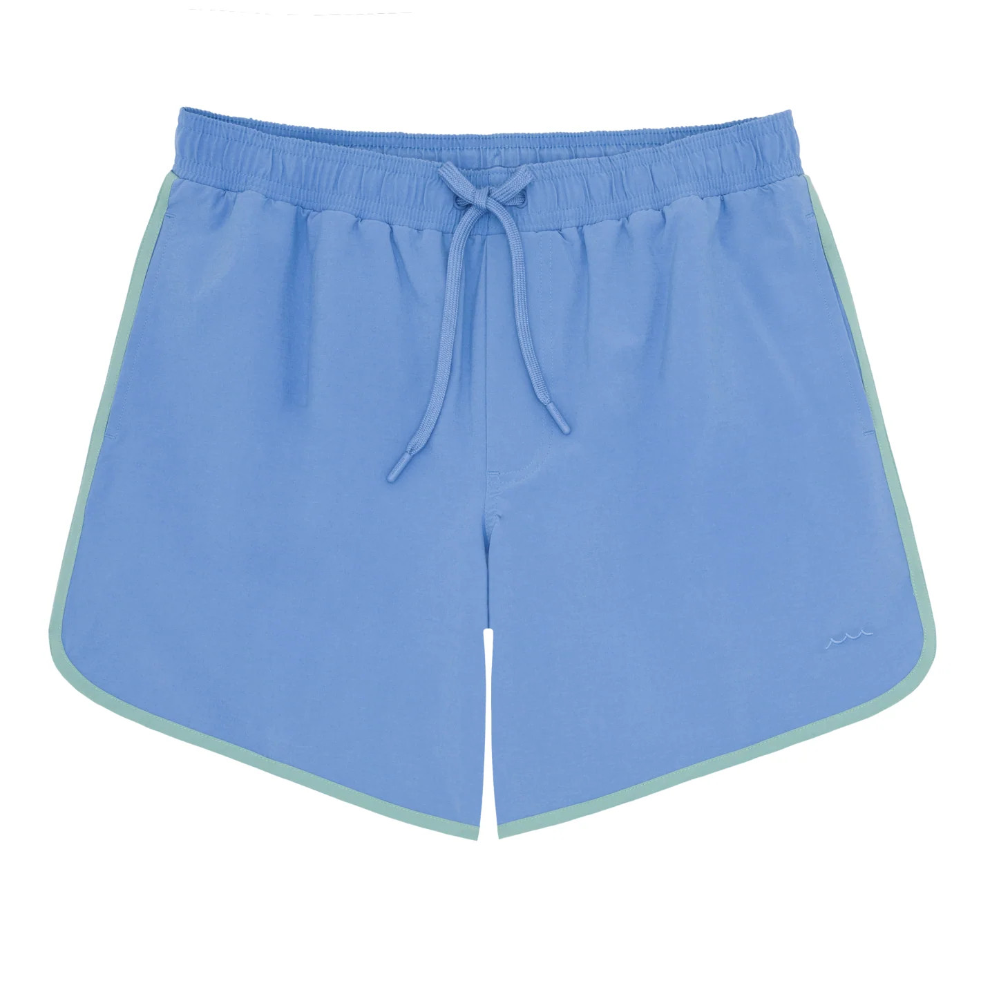 men's lagoon blue boardie | minnow
