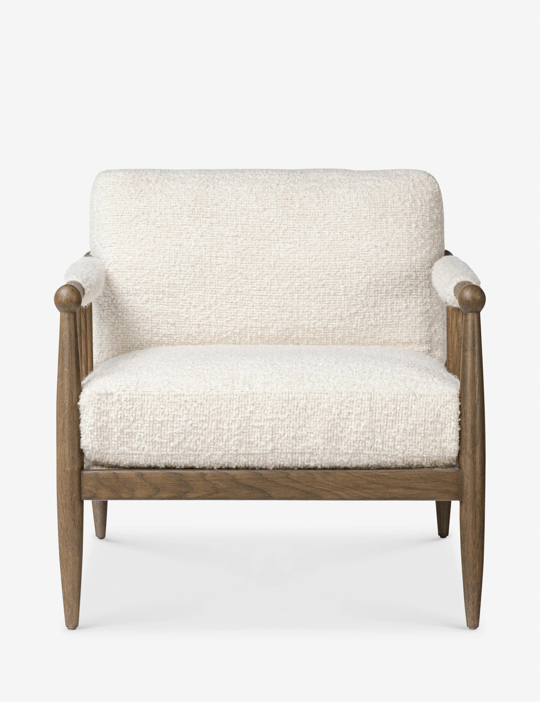 Warren Accent Chair by Amber Lewis x Four Hands, Snow | Lulu and Georgia 