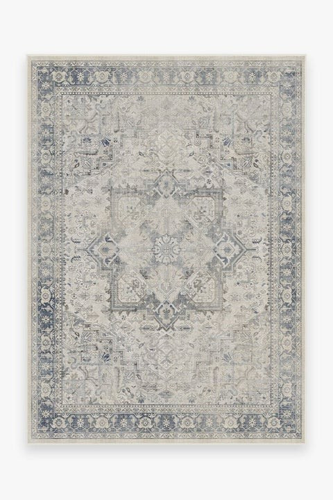 Kamran Blue Quartz Rug | Ruggable