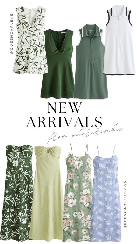 New Arrivals from Abercrombie!! They just dropped some really pretty summer dresses and some tennis core dresses as well. 

#LTKMidsize #LTKSeasonal #LTKFindsUnder100