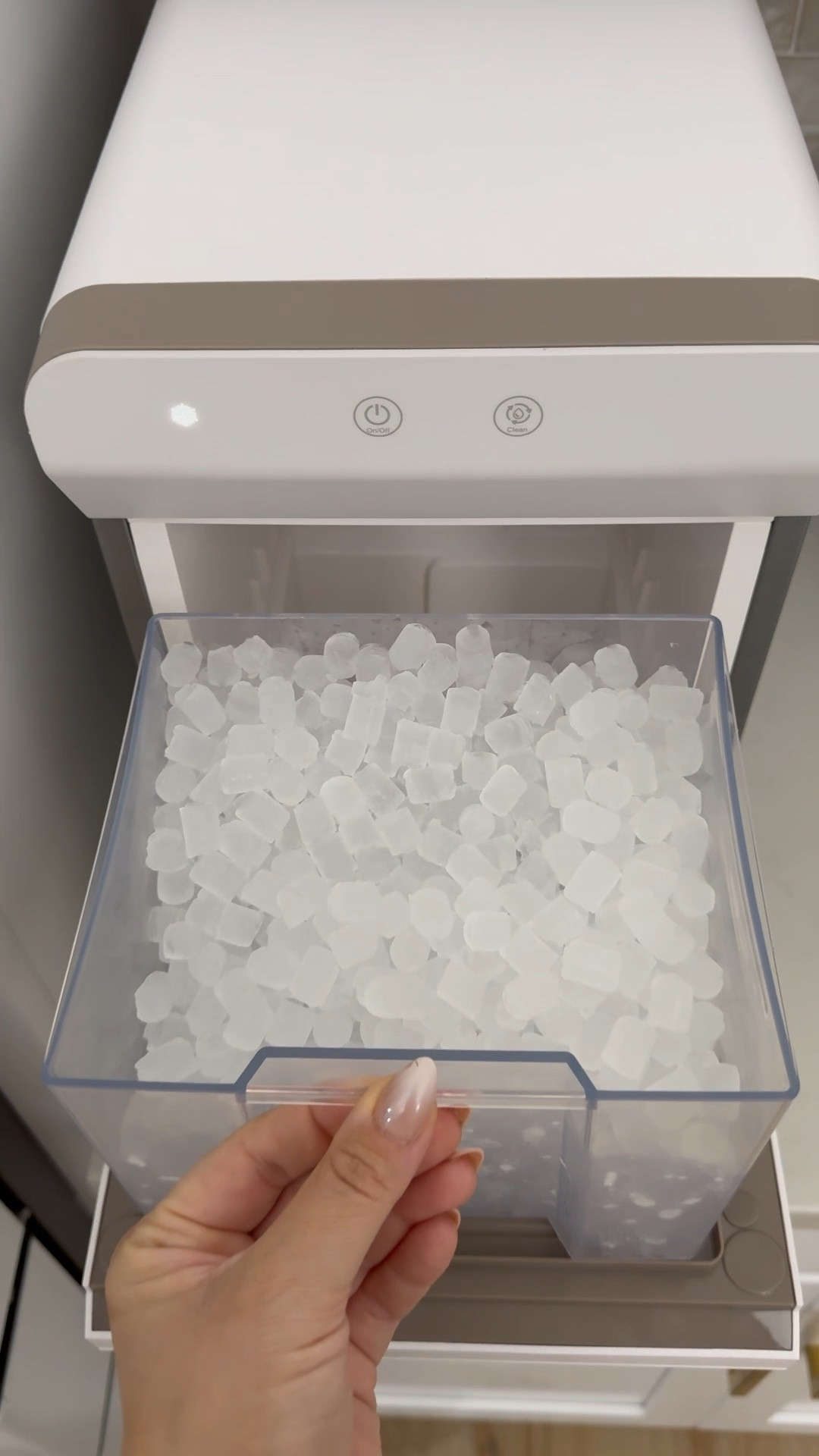 Our nugget ice maker is on major sale for prime day!! ❄️🧊