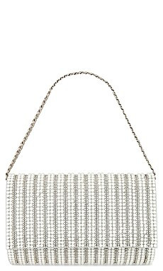 olga berg Bindi Hotfix Clutch in White from Revolve.com | Revolve Clothing (Global)