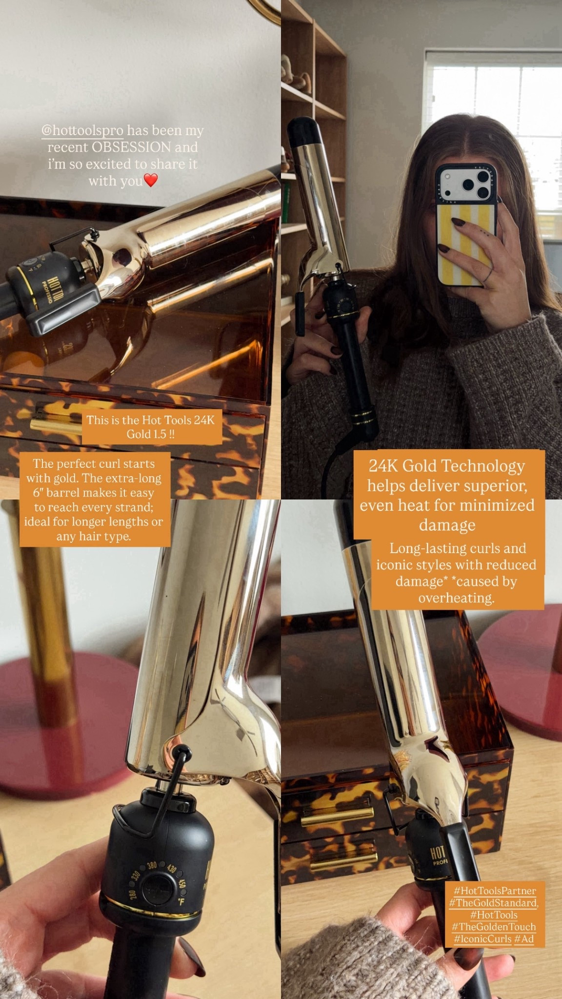 Hot tools is the GIFT of the season!!❤️  #HotToolsPartner #TheGoldStandard, #HotTools #TheGoldenTouch #IconicCurls
@hottoolspro #Ad