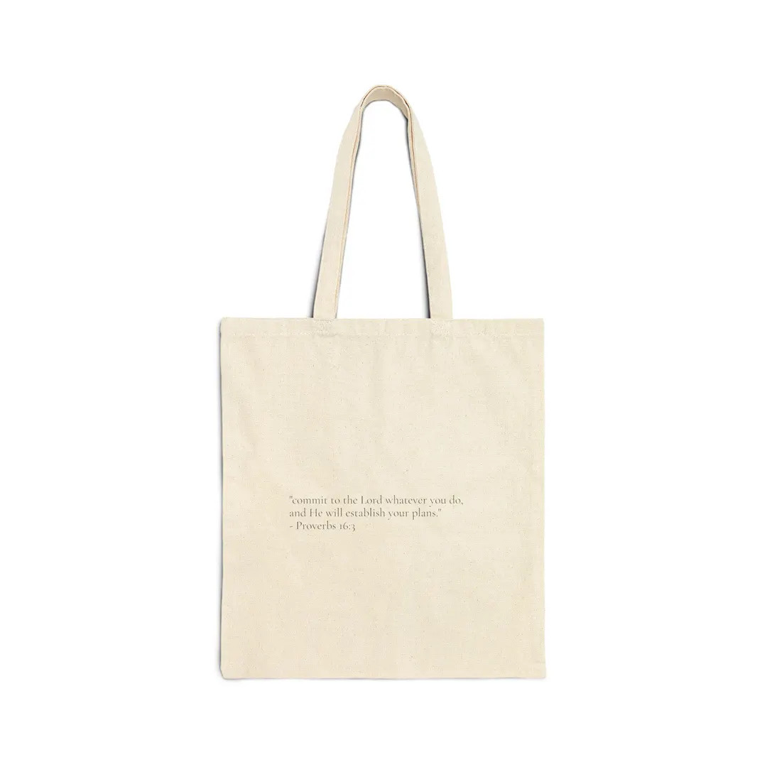 Faith Based Tote Bag, Christian Shoulder Bag for Women, Bible Verse Shopping Bag, Inspirational F... | Etsy (US)