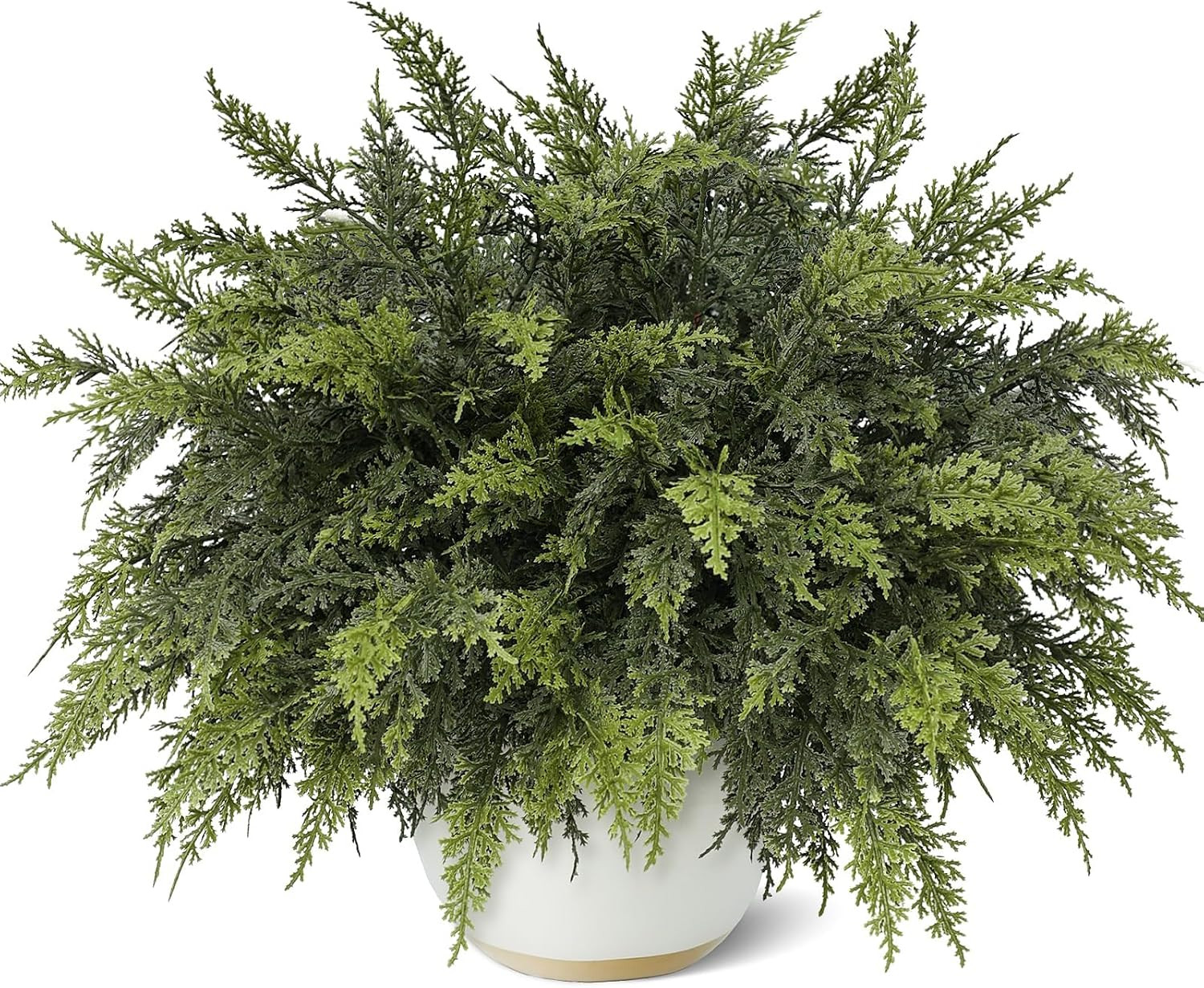 12 Pcs 18"Christmas Artificial Lifelike Touch Cedar Branches for Vase Decor | Amazon (US)