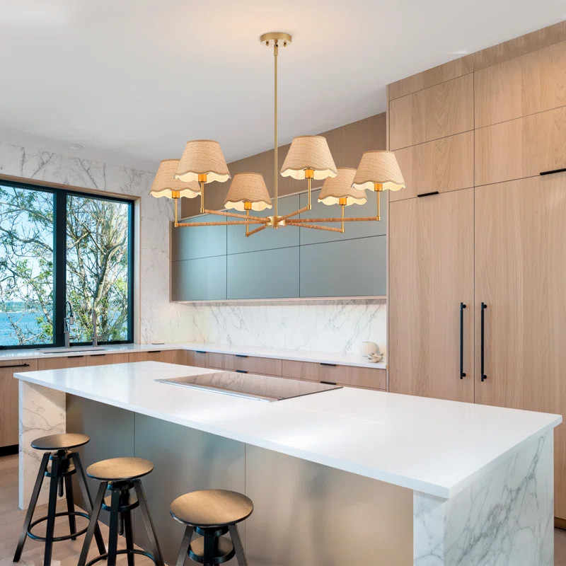 6 - Light Dimmable Classic / Traditional Chandelier | Wayfair North America