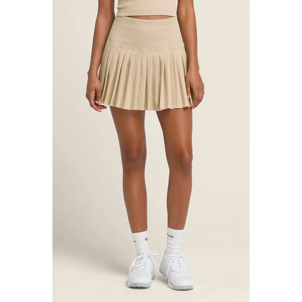 WILSON Midtown Tennis Skirt in Safari at Nordstrom, Size Medium | Nordstrom