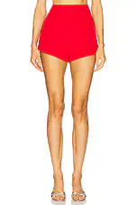 Line & Dot x REVOLVE Dariel Micro Shorts in Red from Revolve.com | Revolve Clothing (Global)