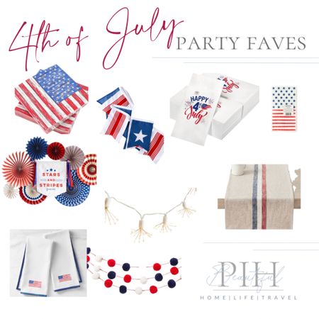 4th of July party goods 🇺🇸 | Patriotic party items | USA party paper goods.  

#LTKunder50 #LTKhome #LTKSeasonal