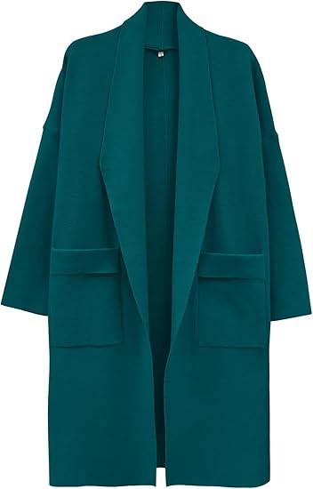 SuperPrity Womens Cardigan Sweater Fall Fashion 2024 Casual Oversized Knit Open Front Long Coatig... | Amazon (US)