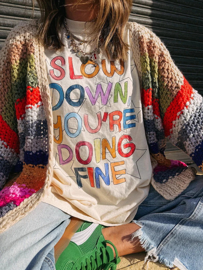 ETTA OG | slow down graphic tee | Etsy (US)
