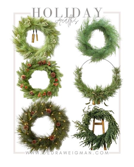 My favorite faux Christmas wreaths✨

#christmasdecor #holidaydecor #christmaswreaths #fauxwreaths 

#LTKHoliday #LTKSeasonal #LTKhome