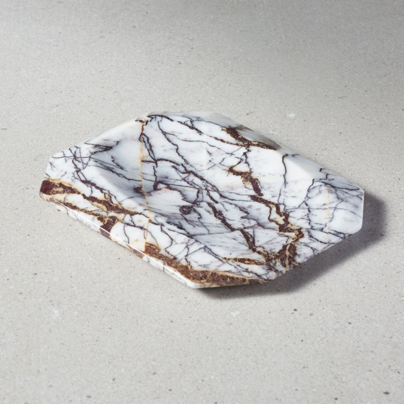 Emerald Cut Marble Spoon Rest by Jennifer Fisher + Reviews | CB2 | CB2