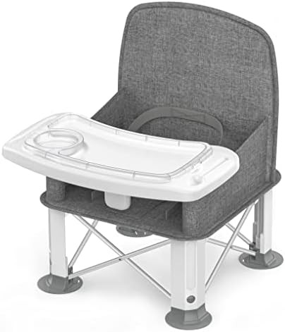 Baby Travel Booster Seat with Double Tray, BabyBond Upgraded Toddler Portable Baby Chair, Booster... | Amazon (US)