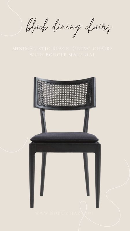 Stylish curved dining chair! 

#LTKsalealert #LTKSeasonal #LTKstyletip