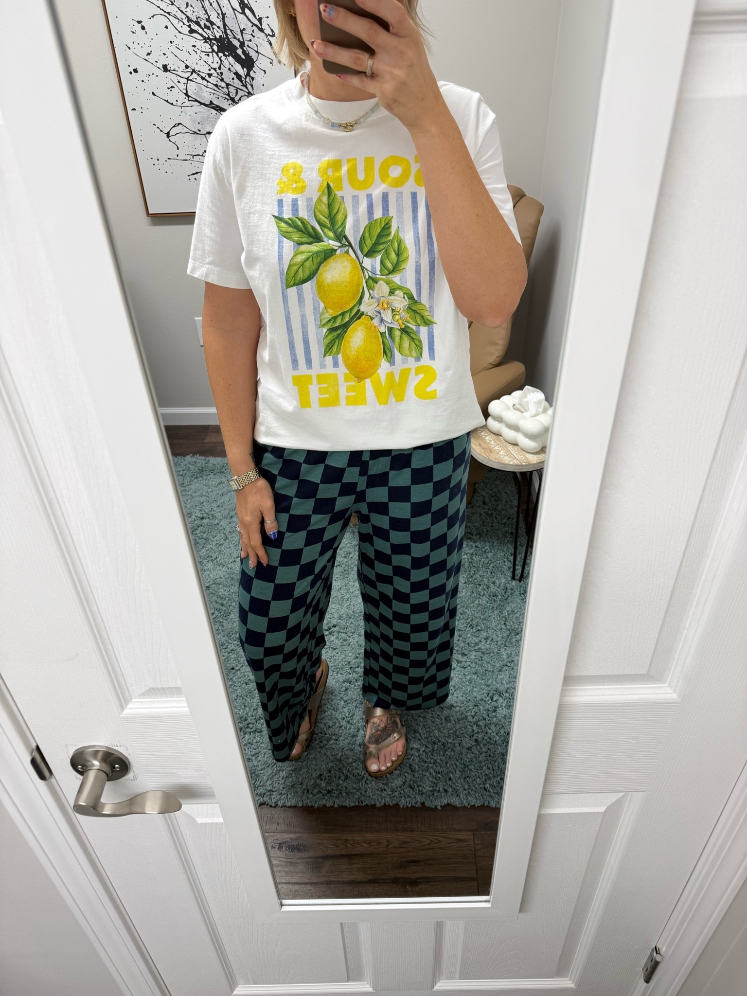Such a comfortable outfit for summer! Oversized shirt in size large and true to size pants in large. 5’10. 175lbs

#LTKdayinmylife #LTKootd #LTKgrwm