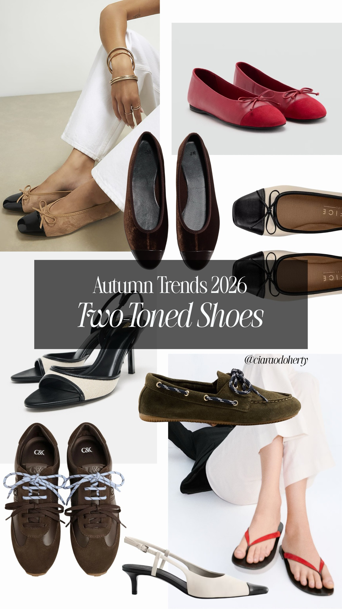 Autumn Trends 2026: Two-Toned Shoes. Think Chanel ballet flats, loafers, heels and flip flops

#LTKshoes #LTKautumn #LTKsummer