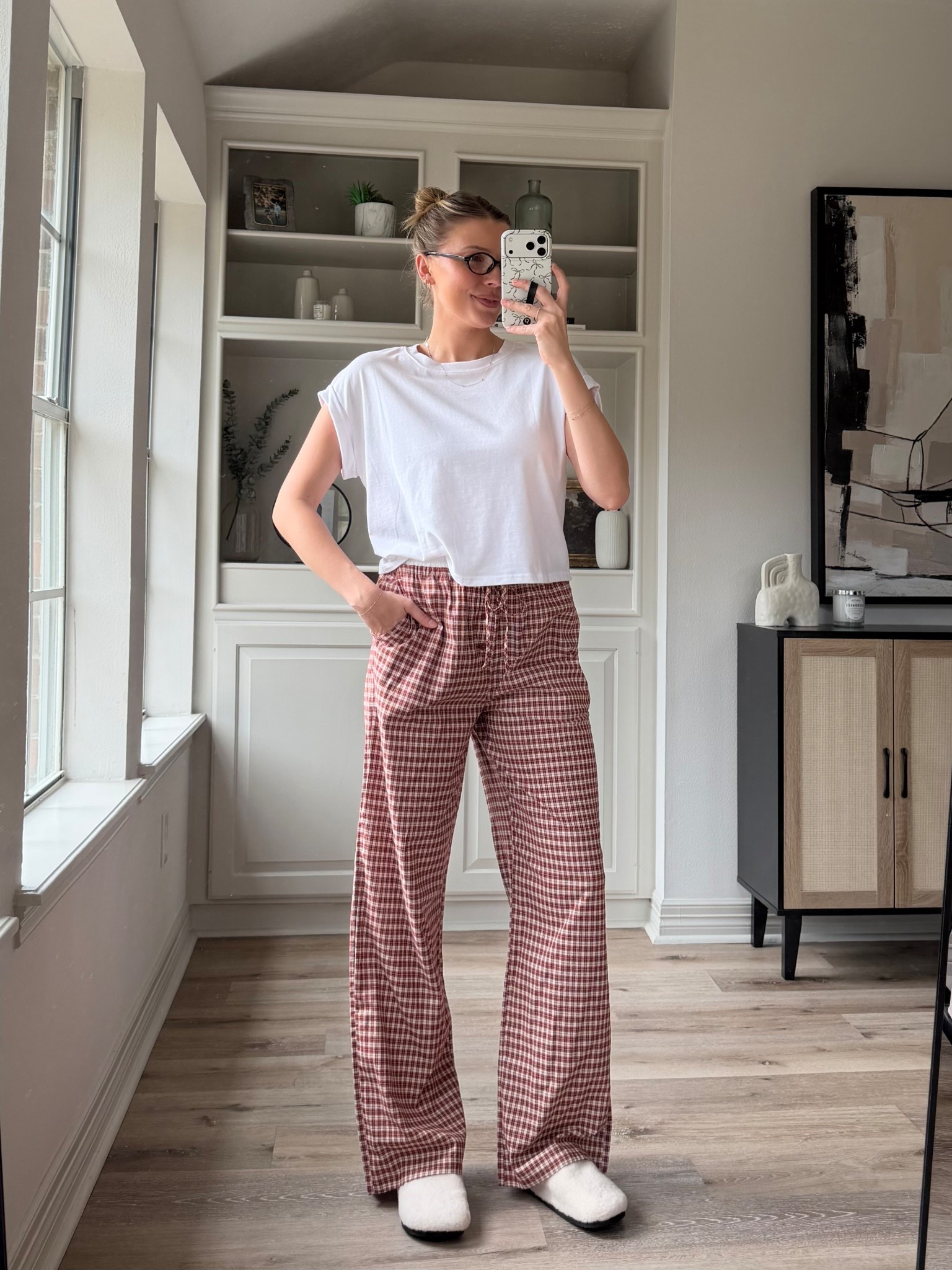 These blue light glasses are so fun for dressing up a basic outfit! 

#LTKootd #LTKmomlife