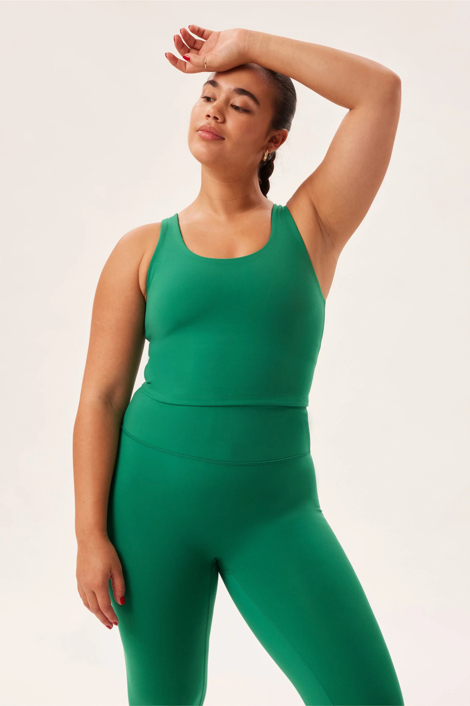 Emerald Bella Scoop Tank | Girlfriend Collective
