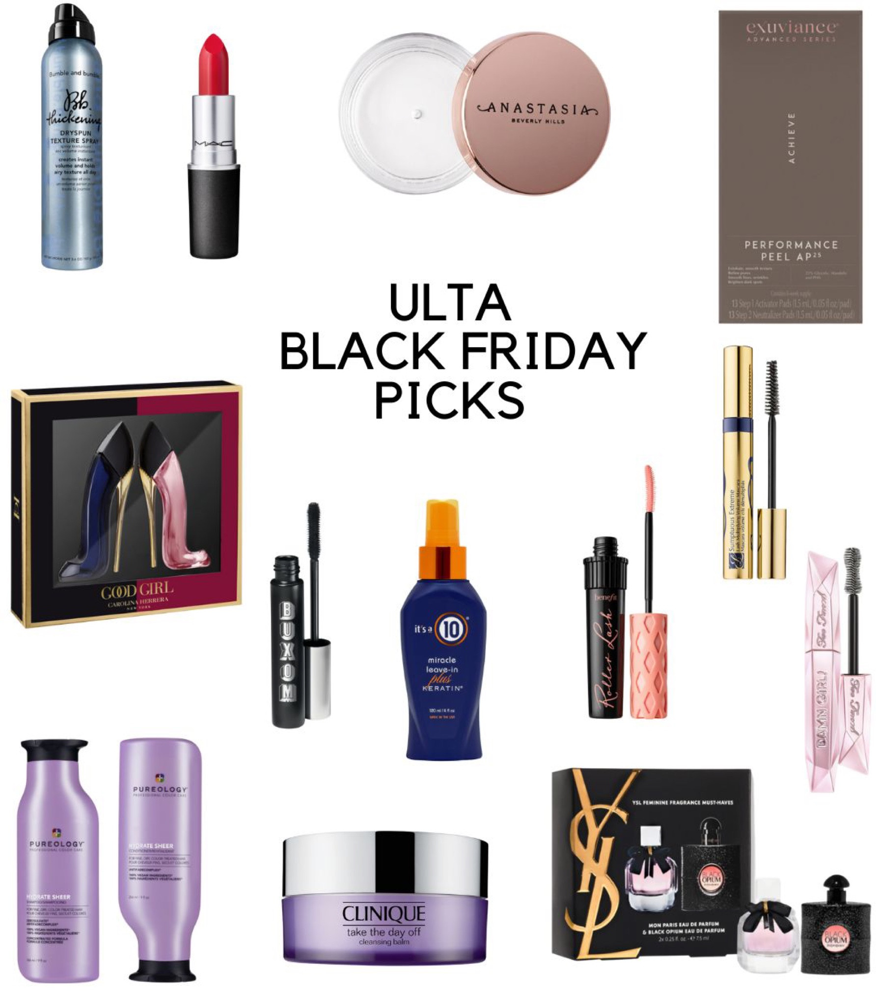 Ulta Black Friday Picks

#LTKsalealert #LTKHoliday #LTKGiftGuide