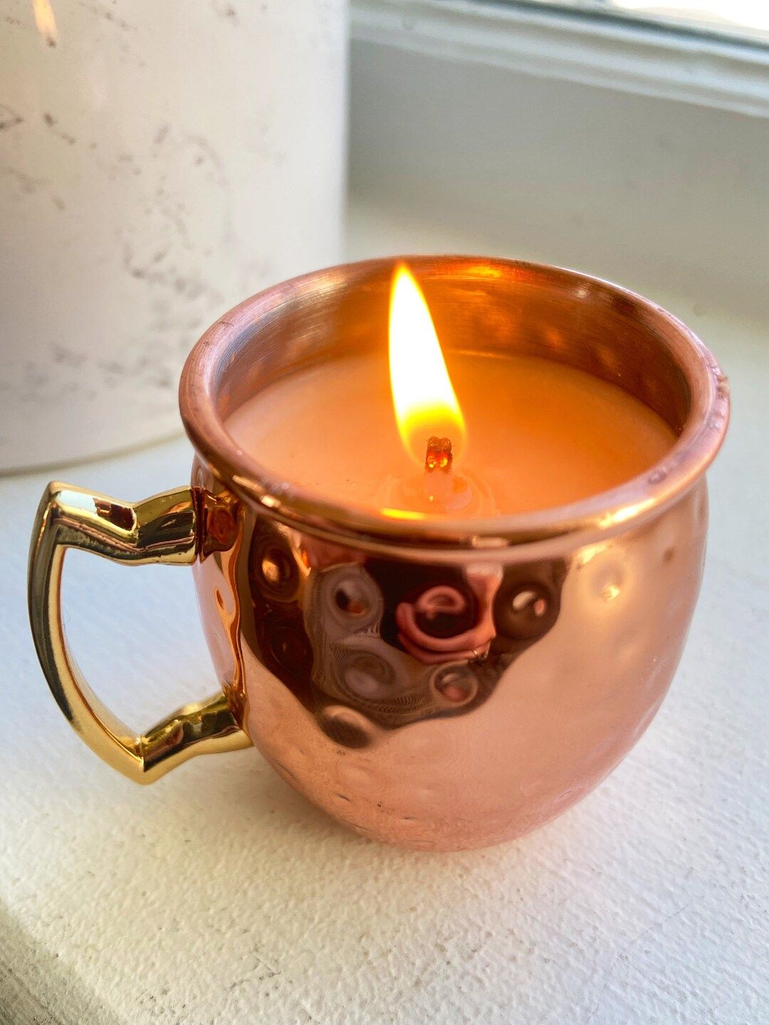 Moscow Mule Copper Reusable Soy Candle | Etsy (US)