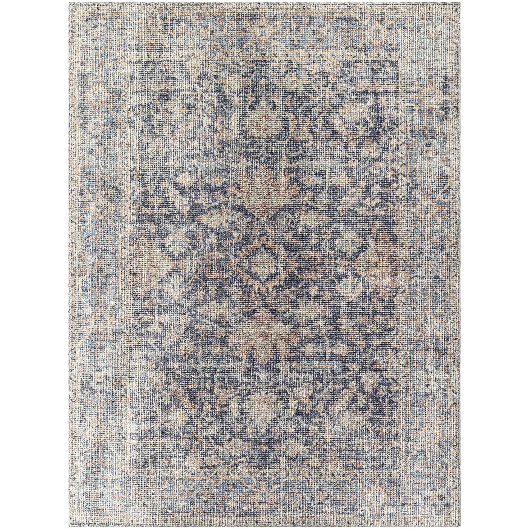 Our PNW Home x Livabliss Olympic Updated Traditional Area Rug, 2'2" x 3'9", Navy | Walmart (US)