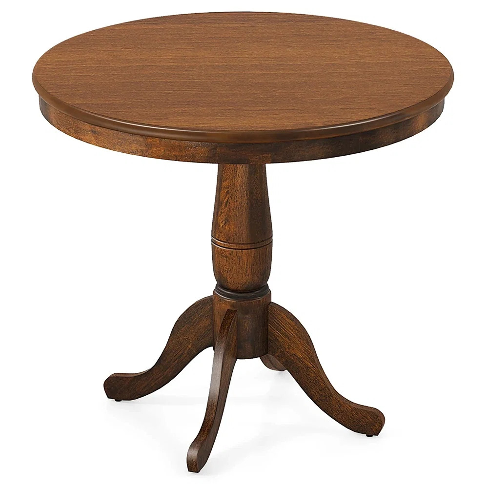 Hemmer Round Solid Wood Base Dining Table | Wayfair North America