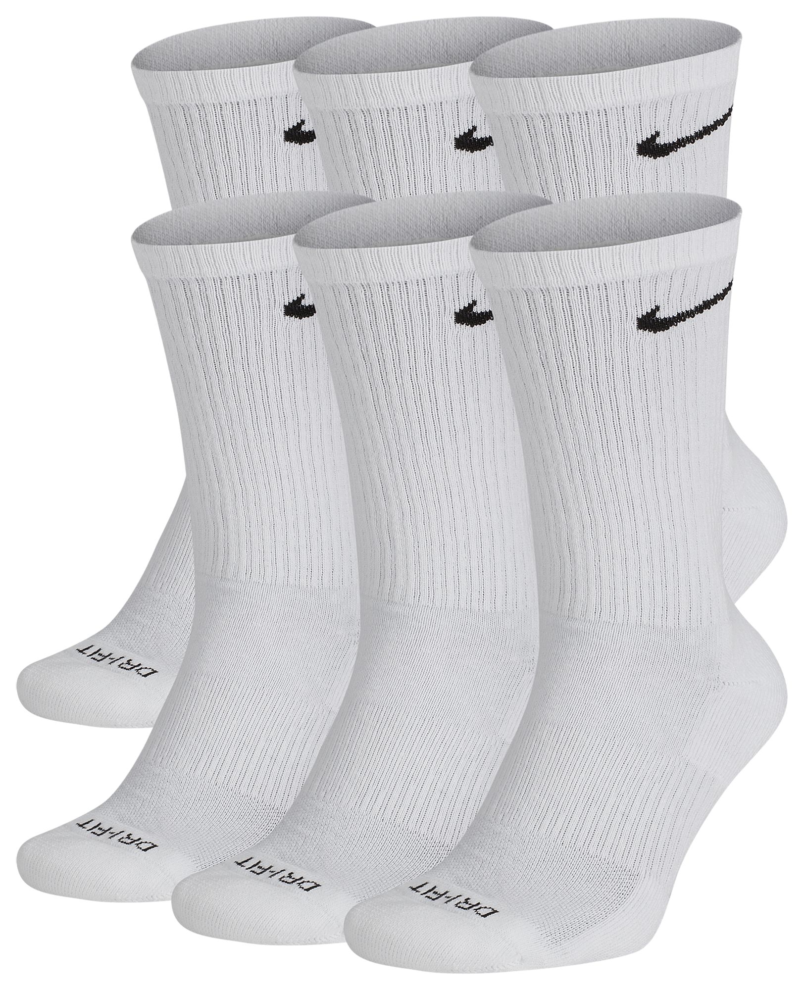 Nike 6 Pack Everyday Plus Cushioned Socks | Champs Sports Canada