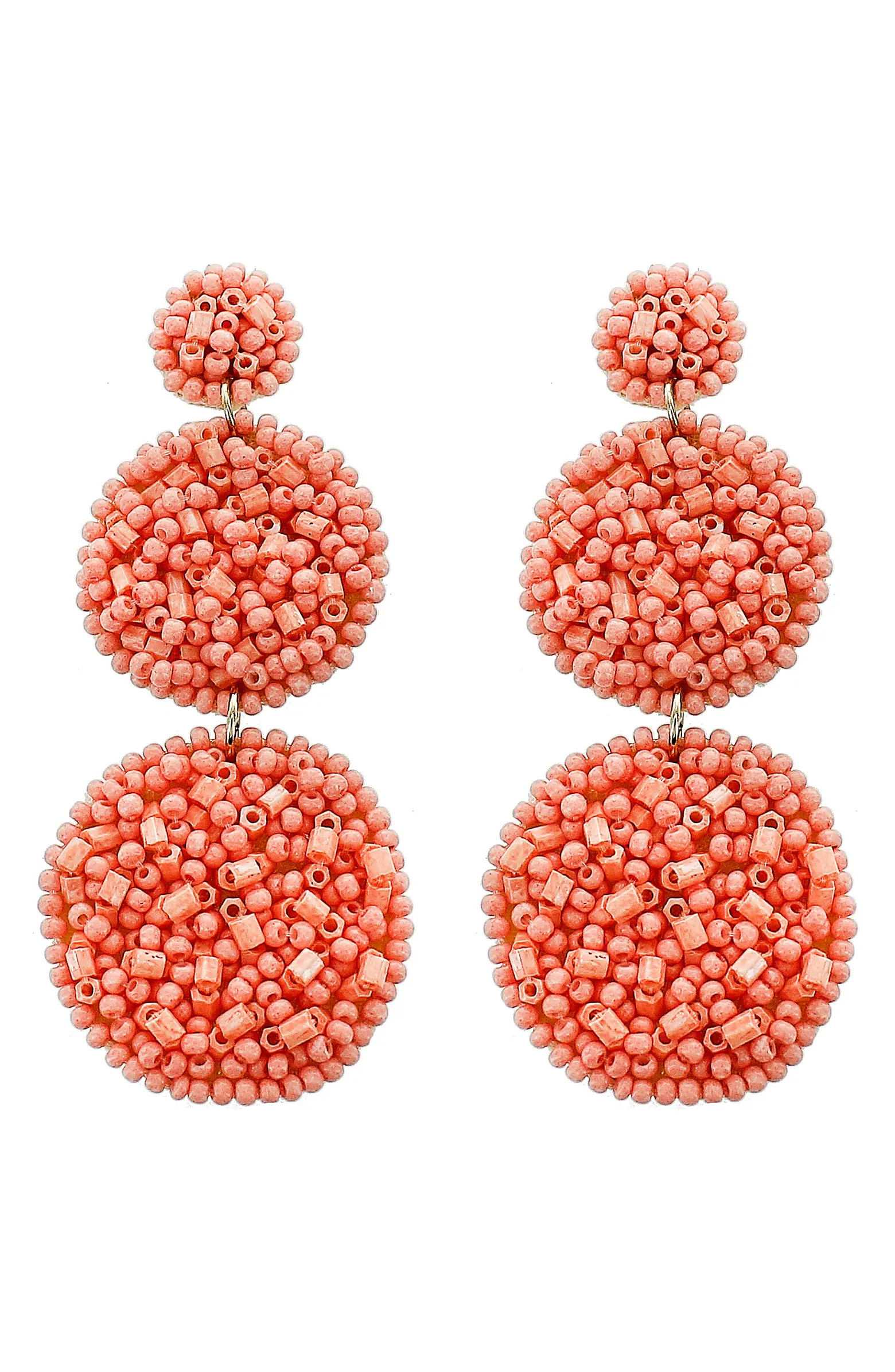 Seed Bead Linear Drop Earrings | Nordstrom