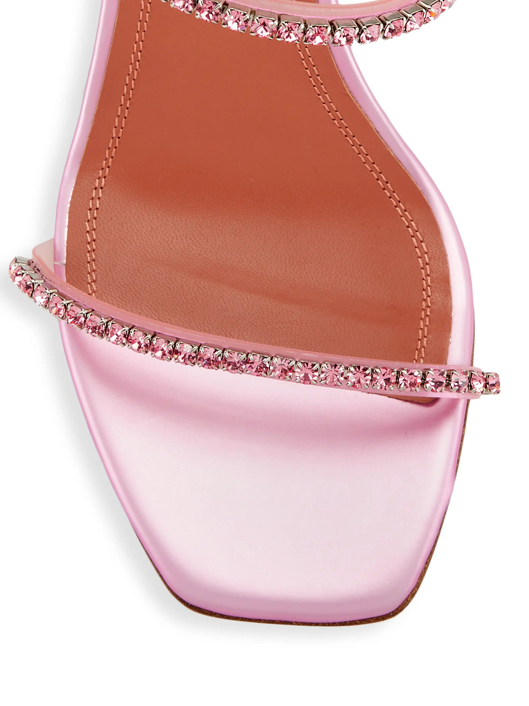 Gilda Glass Slipper Embellished Sandals | Saks Fifth Avenue